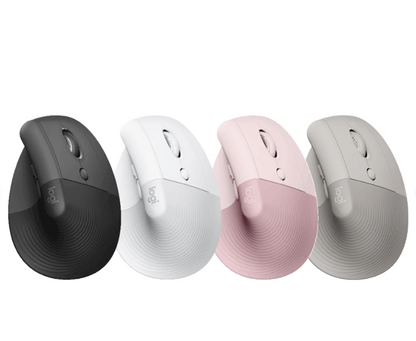 Logitech LIFT Wireless Mouse - GRAPHITE / BLACK