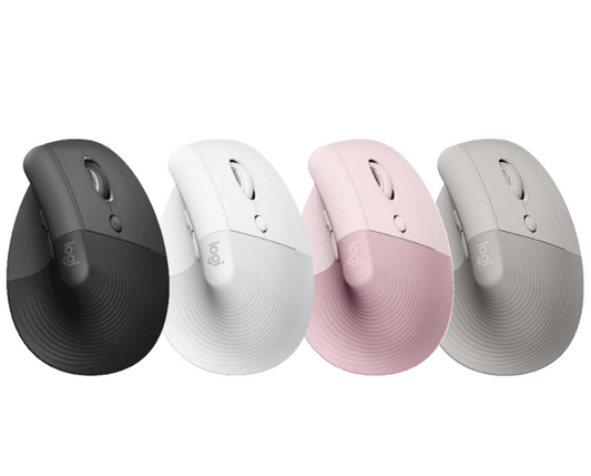 Logitech LIFT Wireless Mouse - ROSE/DARK ROSE
