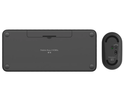 Logitech Pebble 2 Combo Cordless Combos - GRAPHITE