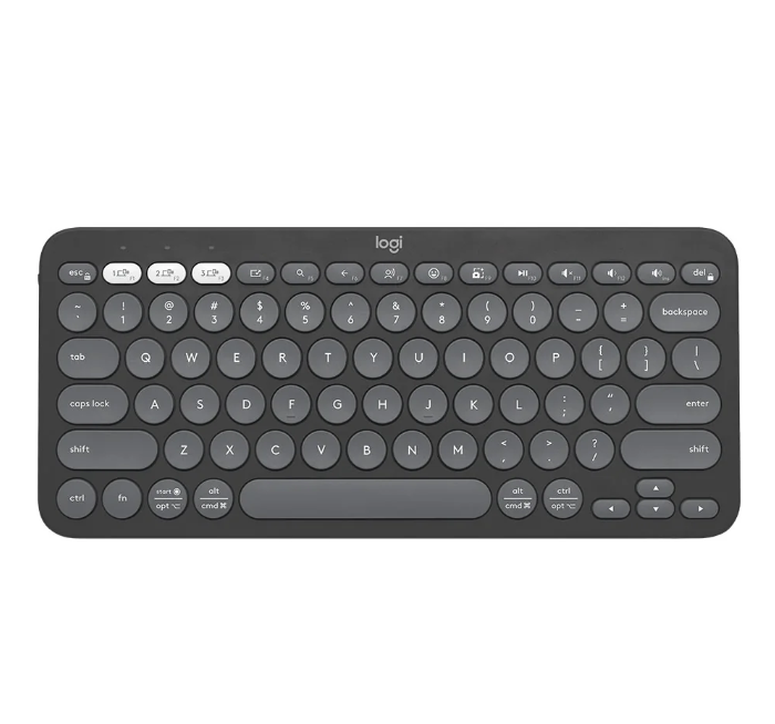 Logitech Pebble Keys 2 K380s Wireless Keyboard - GRAPHITE