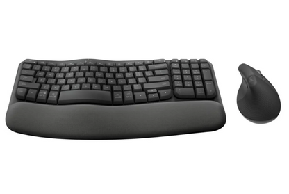 Logitech Wave Keys and Lift Combo Wireless Combo - GRAPHITE